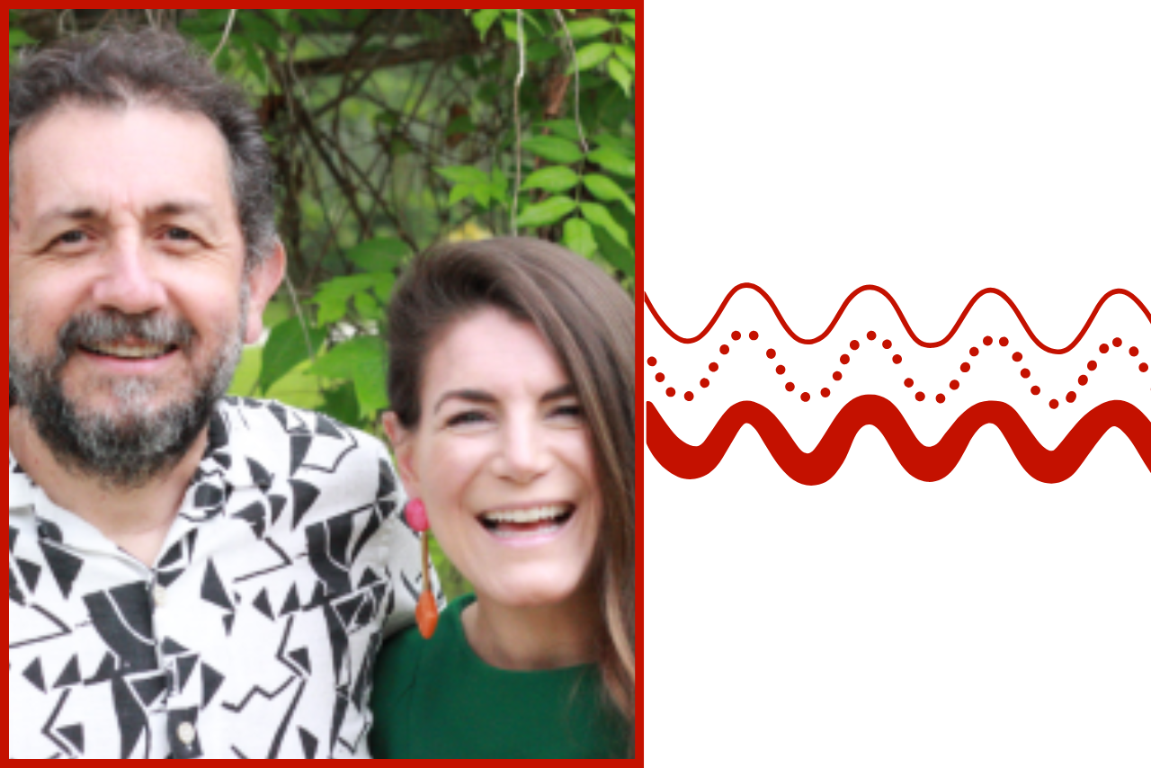 Allison Rozo and her husband Rafael, authors of "Diego Fuego the Firefighting Dragon."