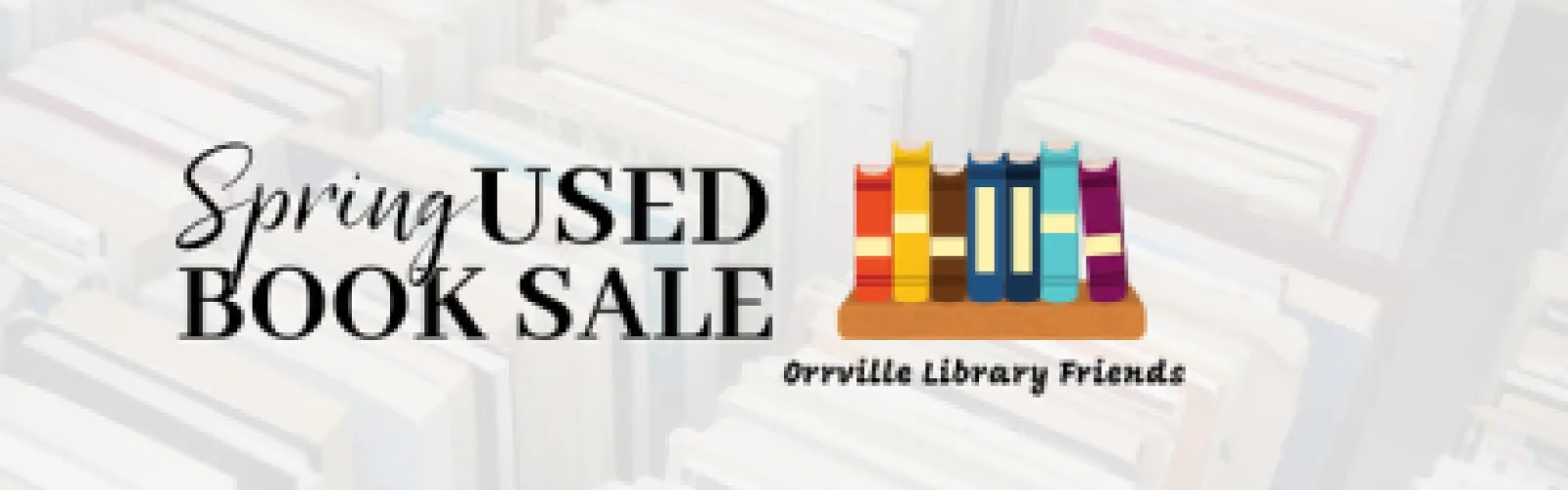 Spring Friends' Used Book Sale